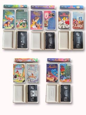 Disney Black Diamond Classics VHS bundle #2